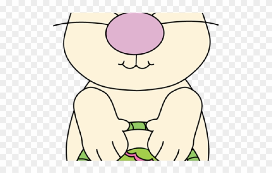 Easter Bunny Clipart Basket Clip Art - Clip Art - Png Download
