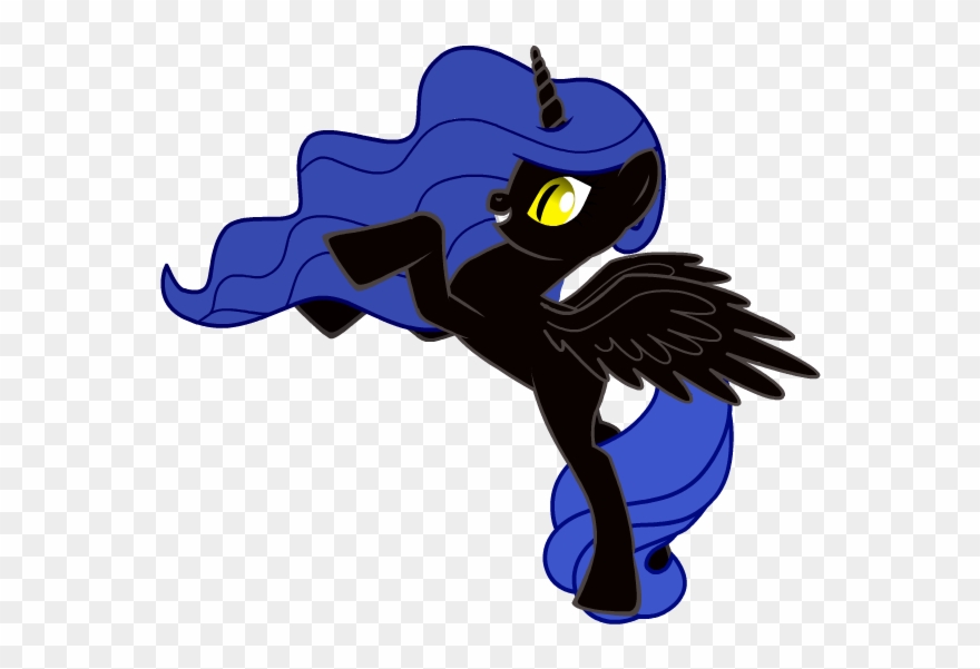Black Angel Princess - My Little Pony Princess Black Clipart