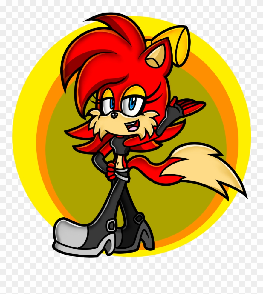 Sonic Fiona Fox Clipart Free Clip Art Images - Sonic Channel Fiona Fox - Png Download