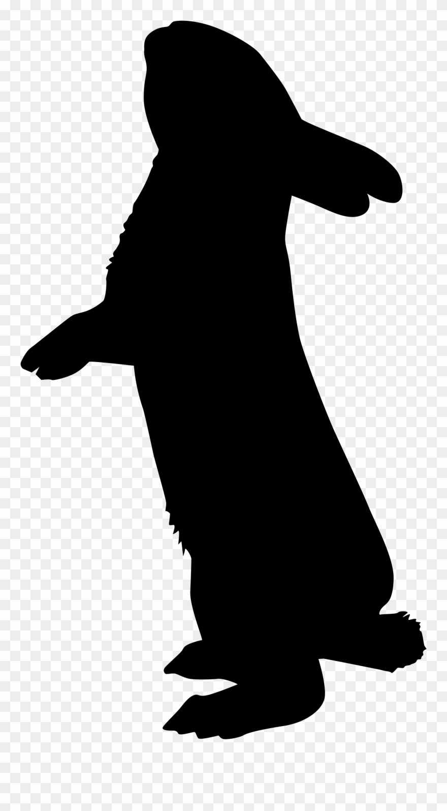 Recherche Google Rabbit Silhouette, Silhouette Art, - Rabbit Silhouette Png Clipart