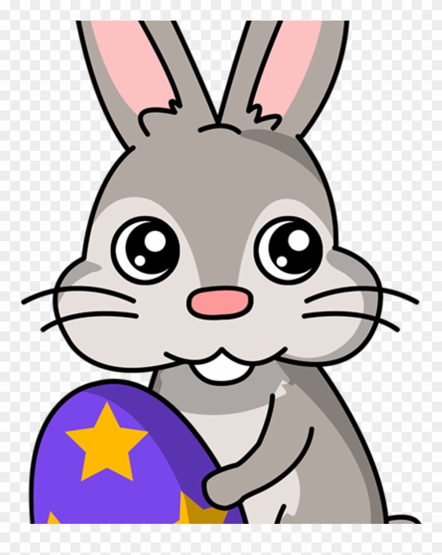 Easter Rabbit Clipart Easter Clip Art Easter Bunny - Bunny & Egg Embroidery Design - Png Download