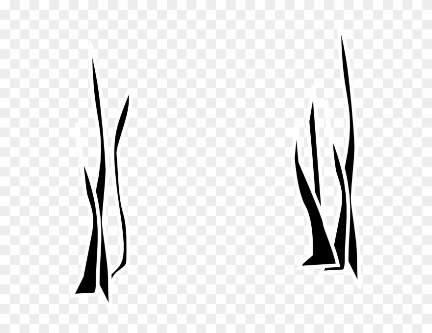 Picture Black And White Download Clip Art At Clker - Seaweed Silhouette Clip Art - Png Download