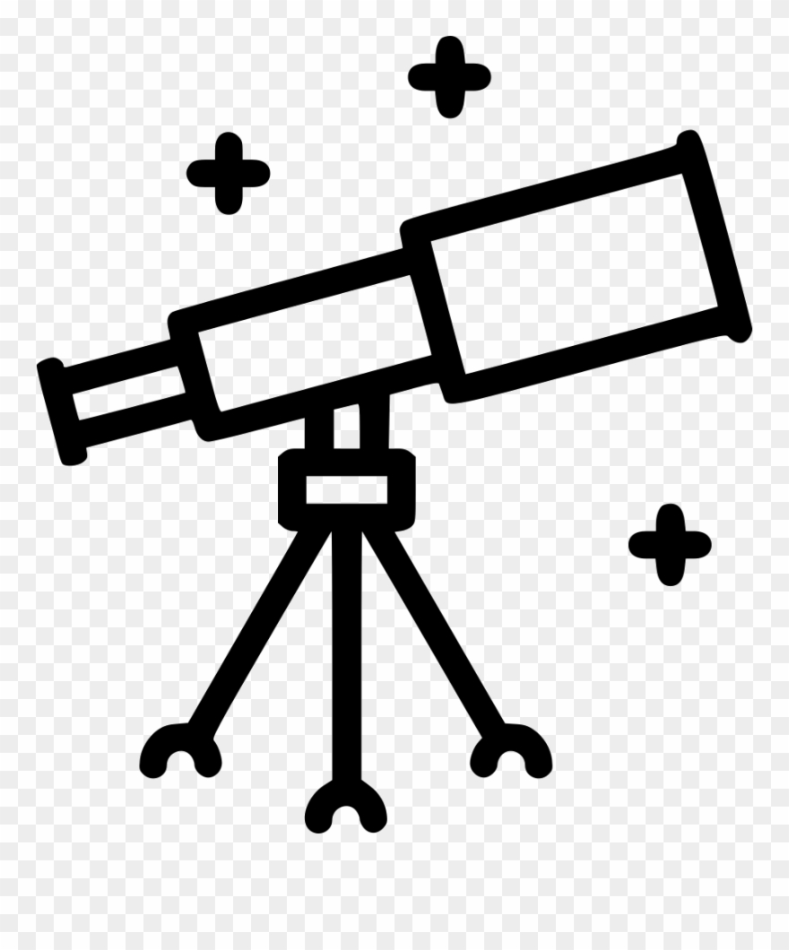 Clipart Transparent Search Find Web Seo - Telescope - Png Download