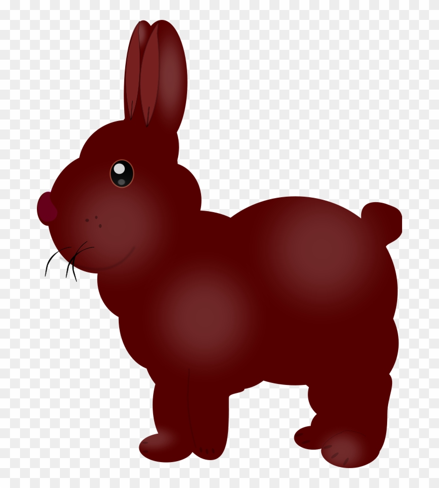 Chocolate Bunny Svg Vector File, Vector Clip Art Svg - Chocolate Clip Art - Png Download