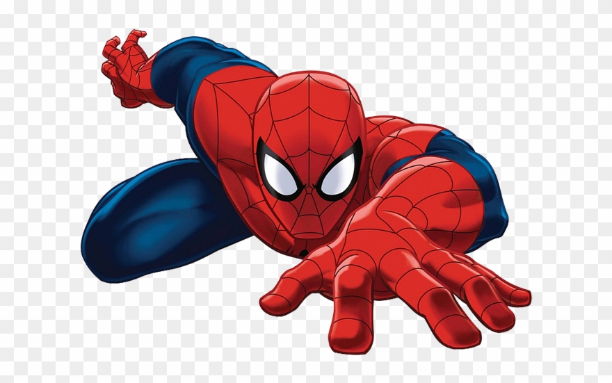 Spiderman Clip Art - Cartoon Images Of Spiderman - Png Download
