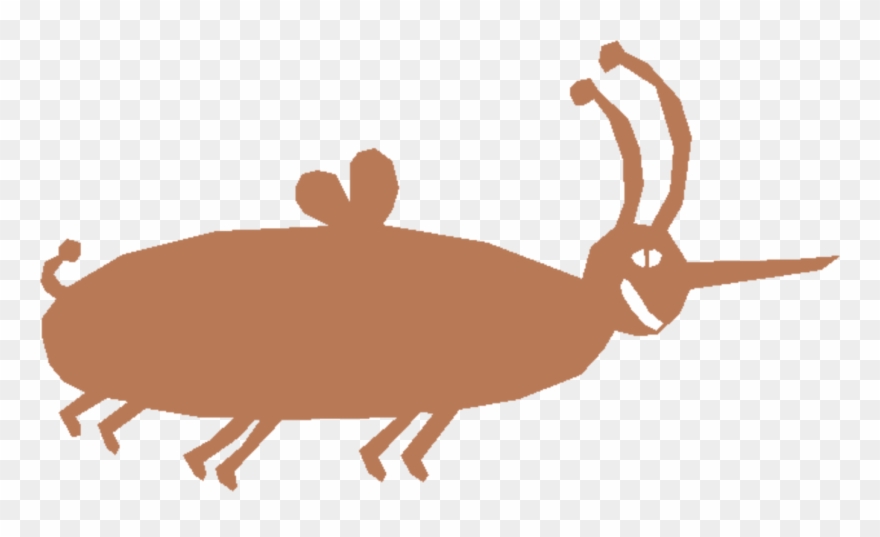 Domestic Rabbit Hare Sachsenhausen Cartoon Deer - Clip Art - Png Download