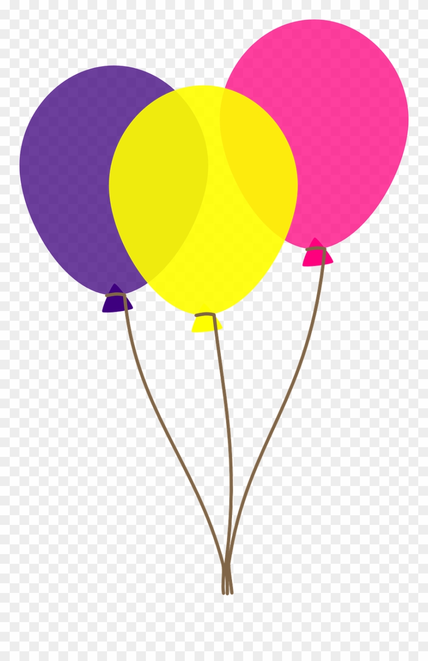 Vector Library Clip Art Free Download - Balloon Clipart No Background - Png Download