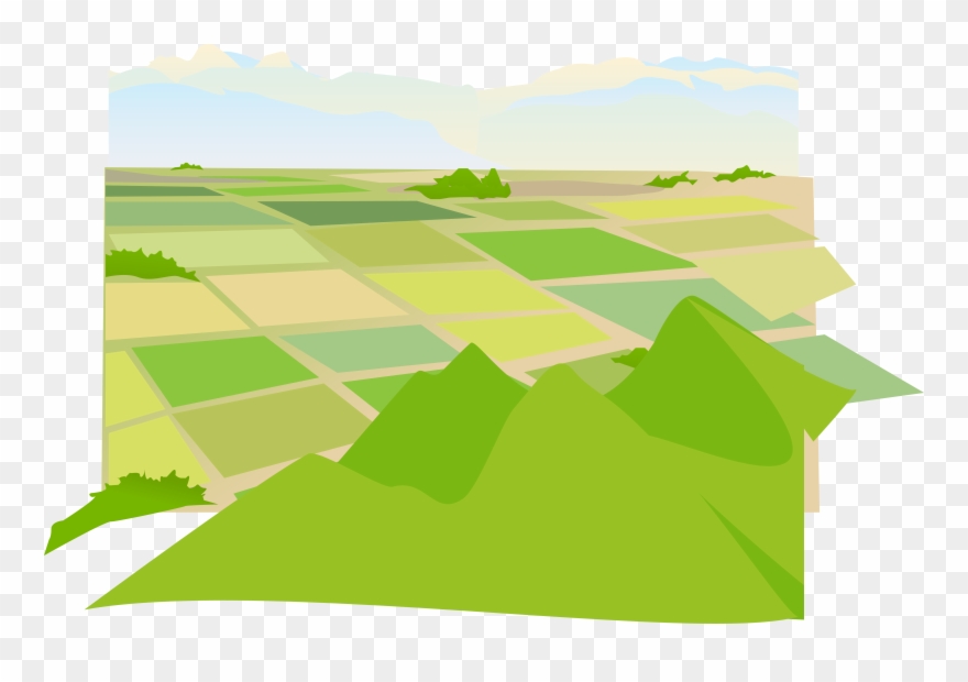 Svg Library Agriculture Clipart Farmland - Vector Graphics - Png Download