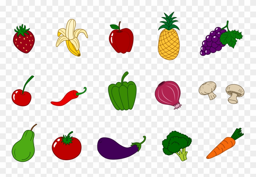 Png Freeuse Fruit Clip Art - Fruit And Veg Clipart Transparent Png