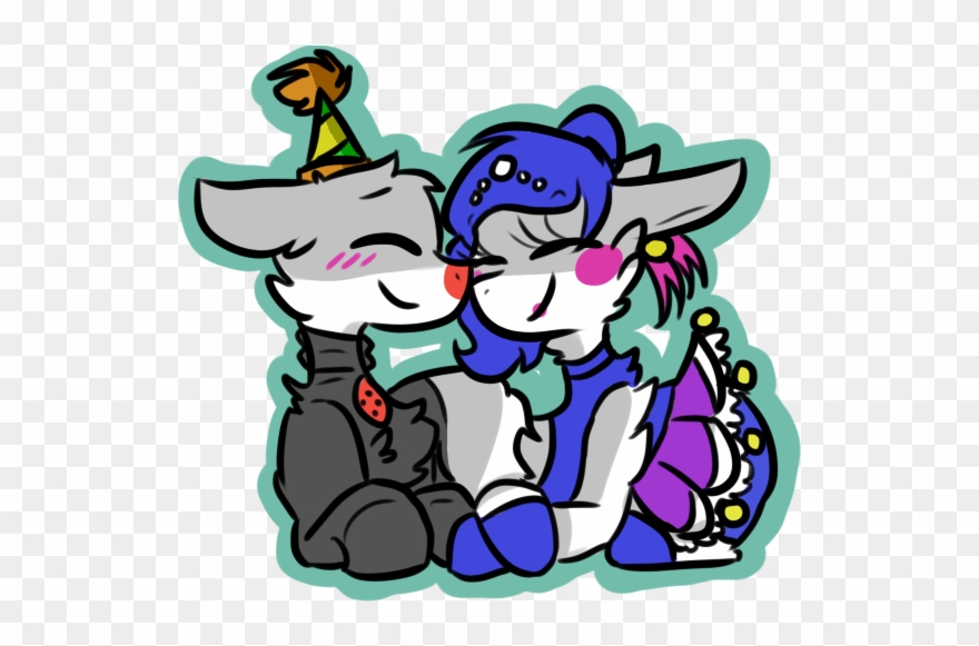 Clip Art Transparent Library Ballora Drawing Pony - Ballora X Ennard Pony - Png Download