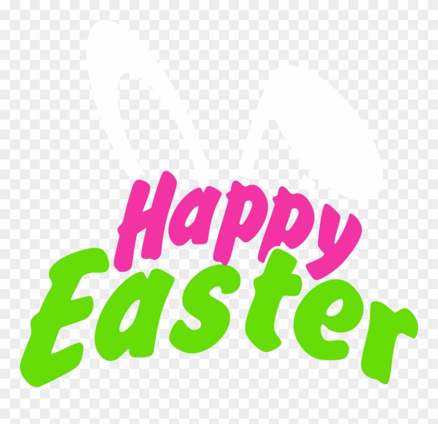 Happy Easter Clip Art Image - Happy Easter Transparent Clipart - Png Download