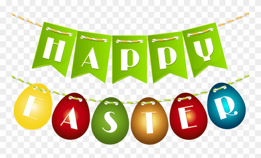 Free Clipart Happy Easter - Png Download