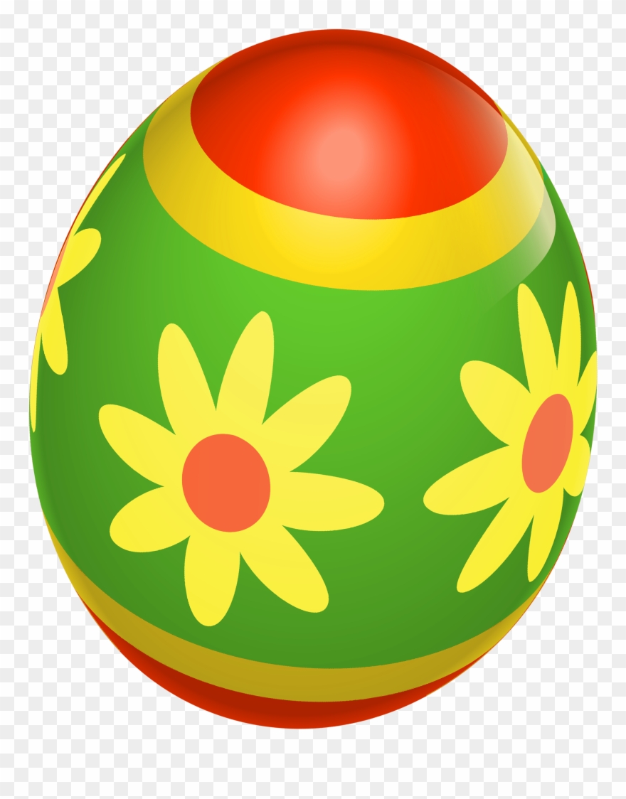 Green Easter Egg Png Clipart