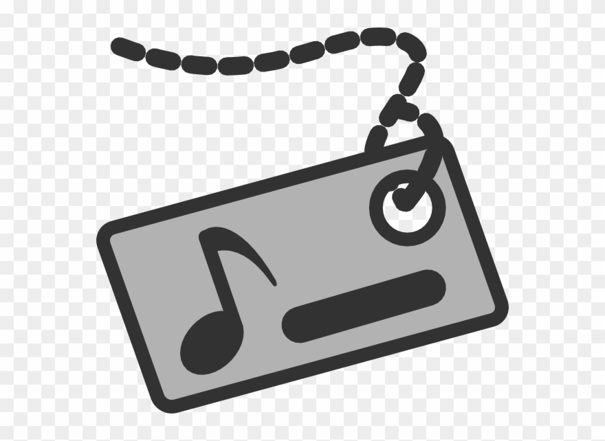 Id Card - Etiquetas De Musica Clipart