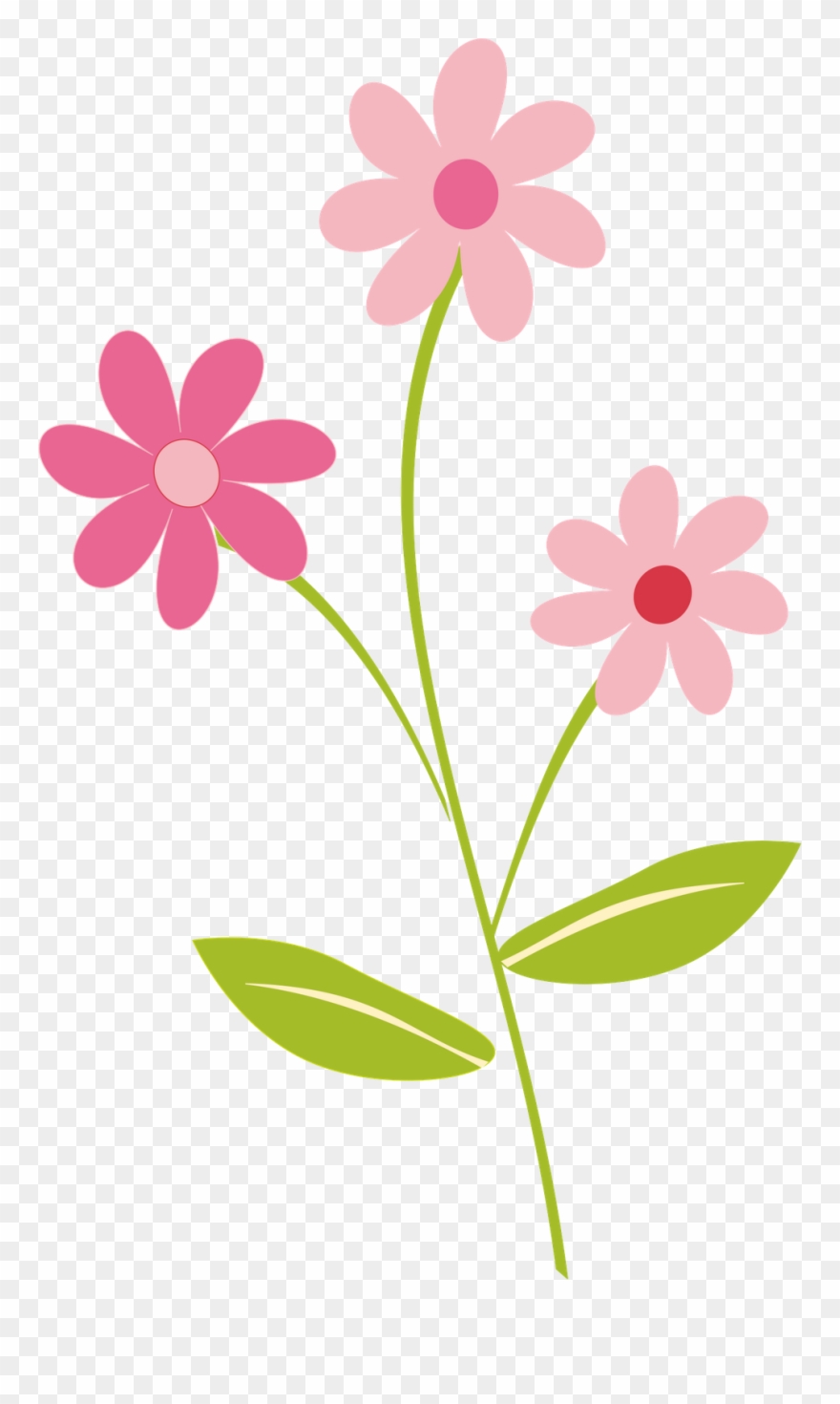 Flowers Border Clipart Png - Clipart Flower Border Png Transparent Png