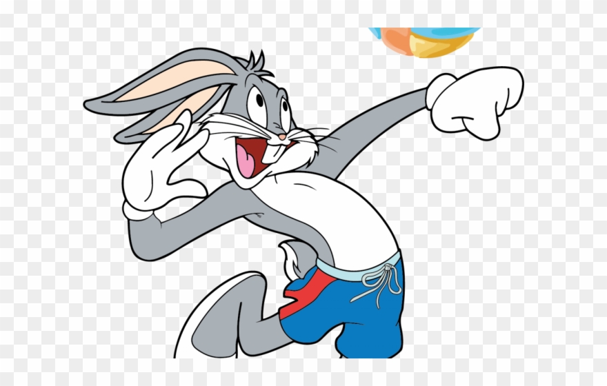 Easter Clipart Bugs Bunny - Bugs Bunny Voleibol - Png Download
