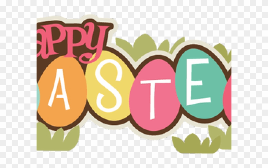 Happy Easter Clipart - Clip Art - Png Download