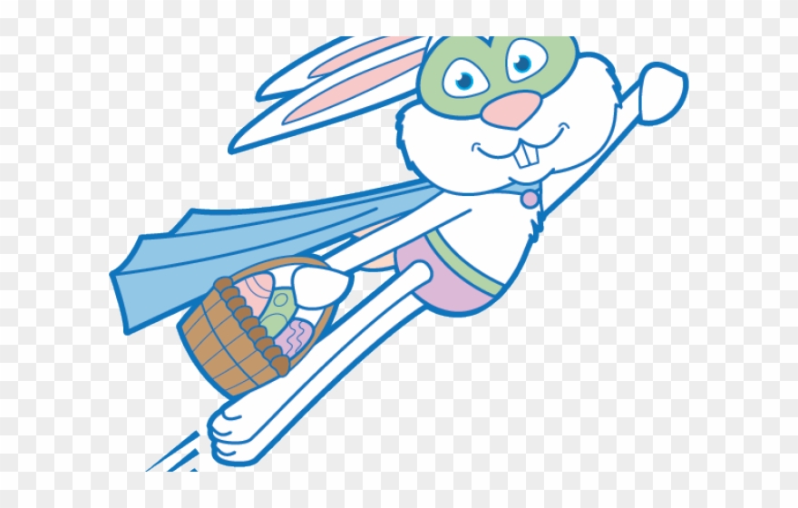 Free Easter Bunny Clipart - Easter - Png Download
