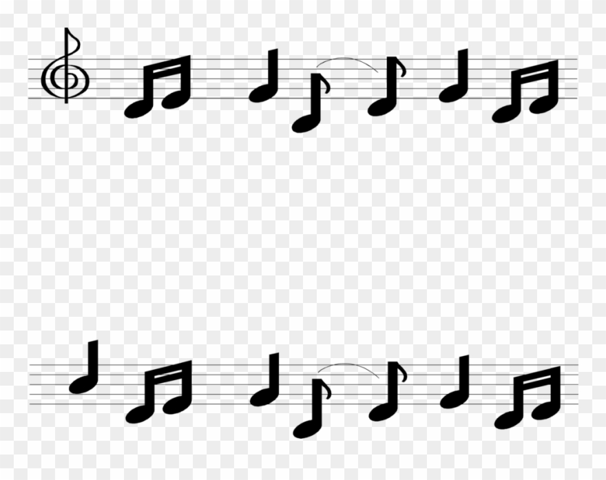Banner Black And White Library Clip Art Borders Note - Musical Notes Borders Clip Art - Png Download