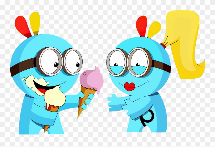 Clipart Friendship - Caring Cartoon - Png Download