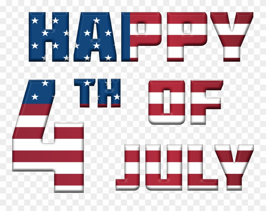 Happy 4th Of July Png Clipart