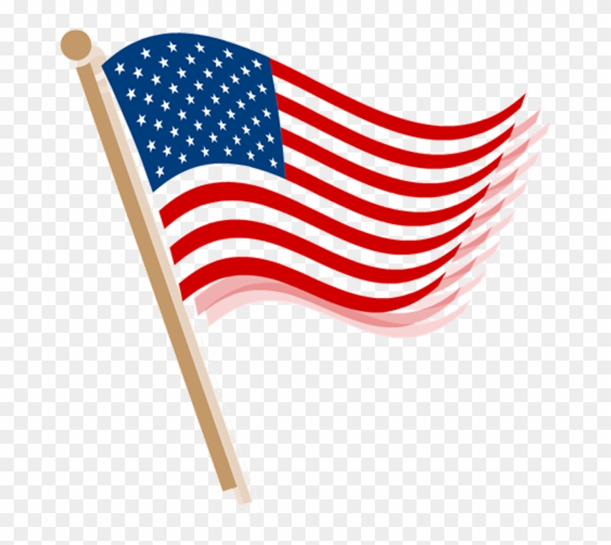 Amazing 4th July Fireworks Clipart Greetings Image - American Flag Clipart Png Transparent Png