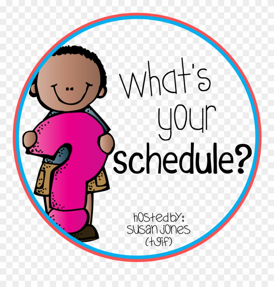 Daily Schedule Clipart Free Images - What's Your Schedule - Png Download