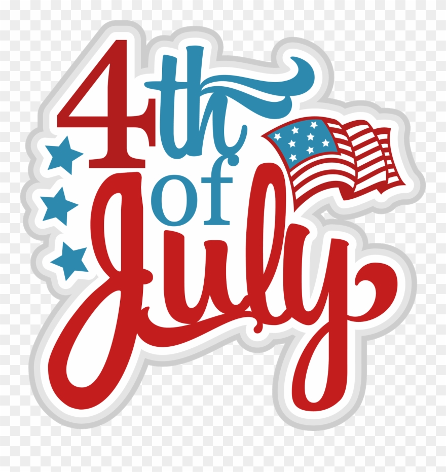 Image Library Download 4 Of July Clipart - 2017 4th Of July - Png Download