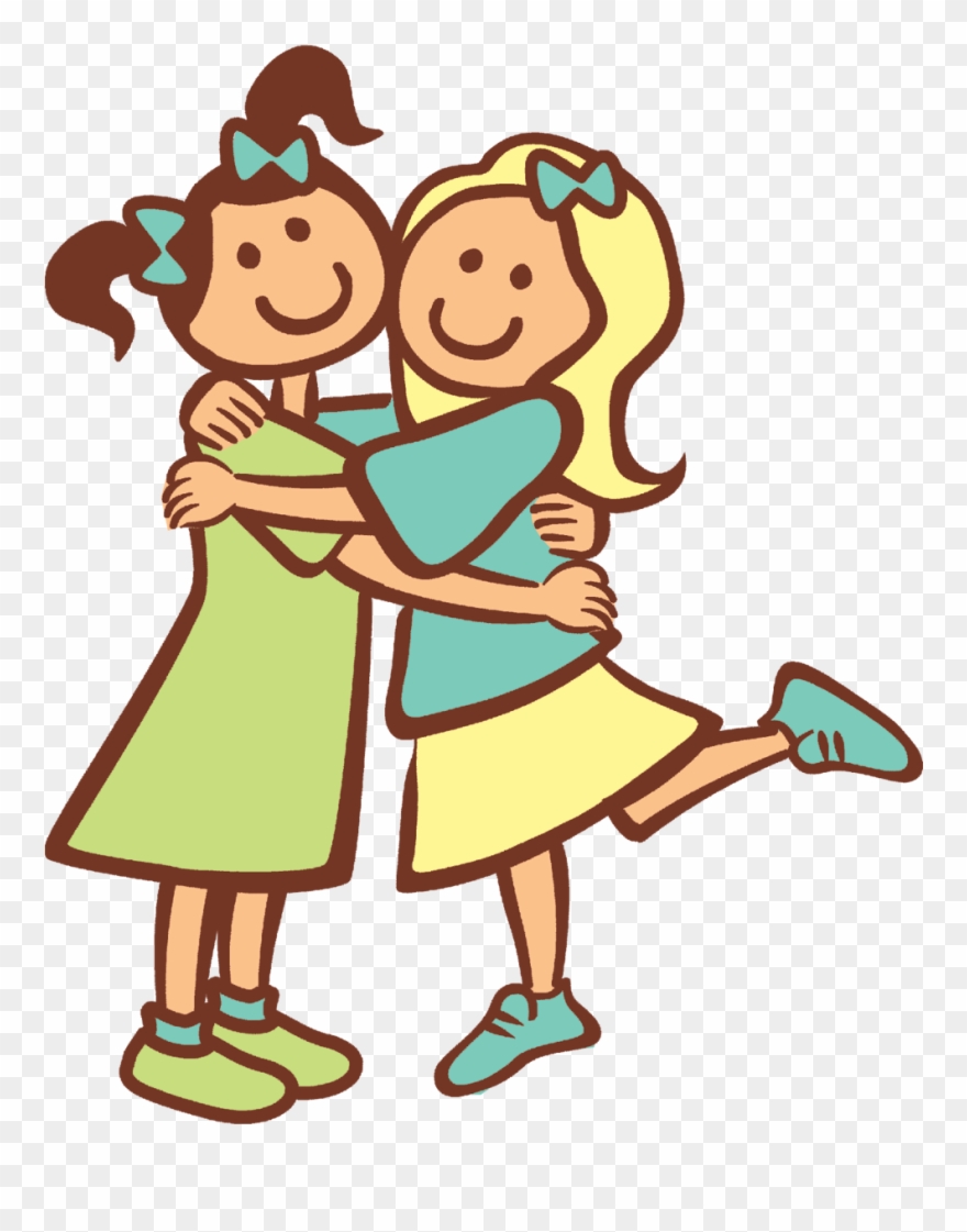 Best Friends Clipart - Best Friend Clipart Png Transparent Png