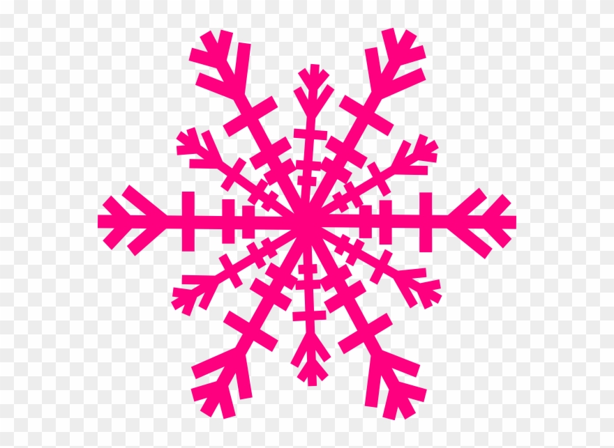 Svg Library Stock At Getdrawings Com Free For Personal - Pink Snowflake Transparent Background Clipart