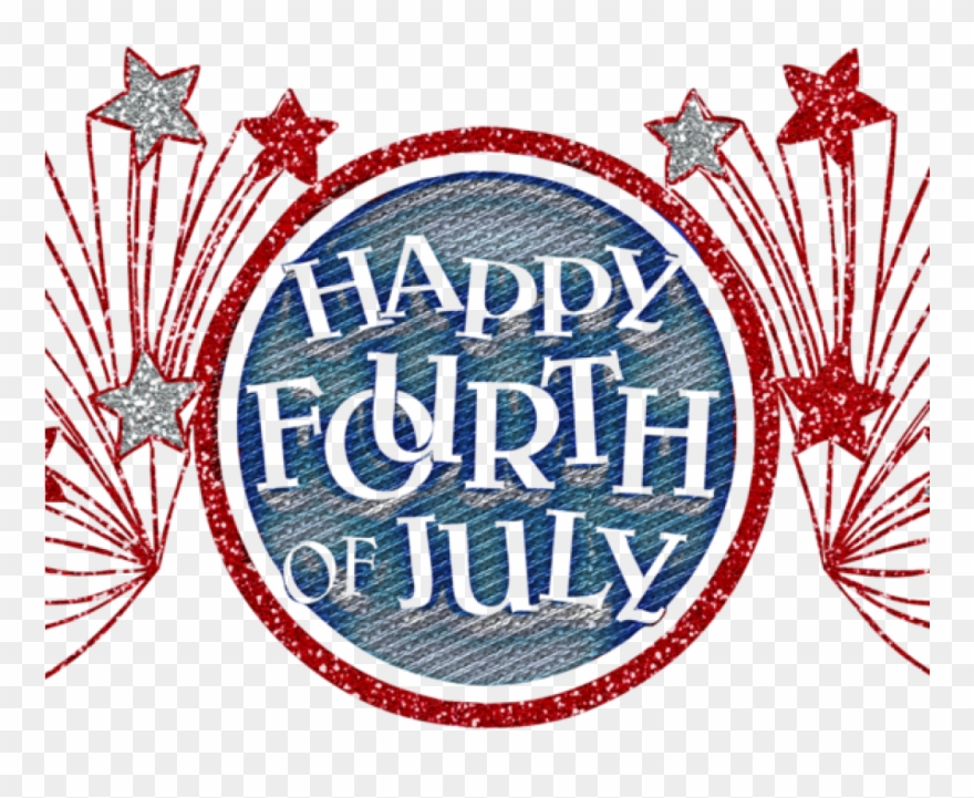 Free 4th Of July Clipart Happy Fourth Of July Clipart - Png Download