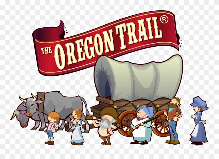 Oregon Trail Clipart Oregon Trail Clipart - Red Wagon Oregon Trail [nintendo 3ds] - Png Download