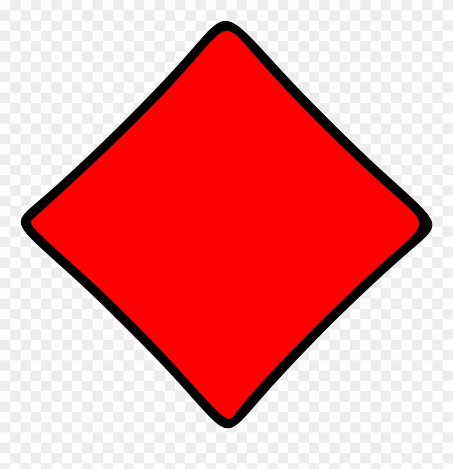 Clipart Diamond Clip Art - Red Diamond Clipart - Png Download