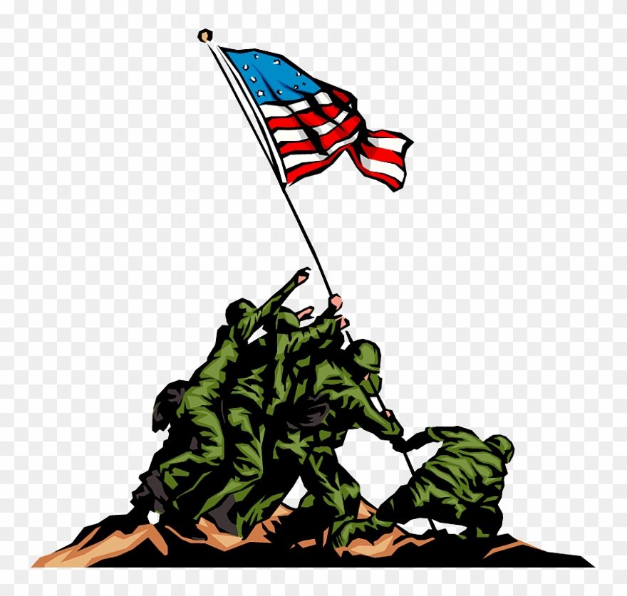 Happy Veterans Day Cliparts Black & White - Happy Veterans Day 2018 - Png Download