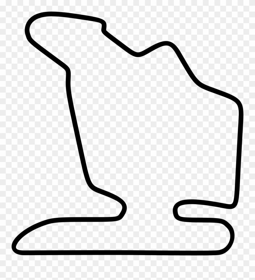 Image Royalty Free F Circuits Hungaroring Big Image - Hungaroring 2018 F1 Circuit Clipart