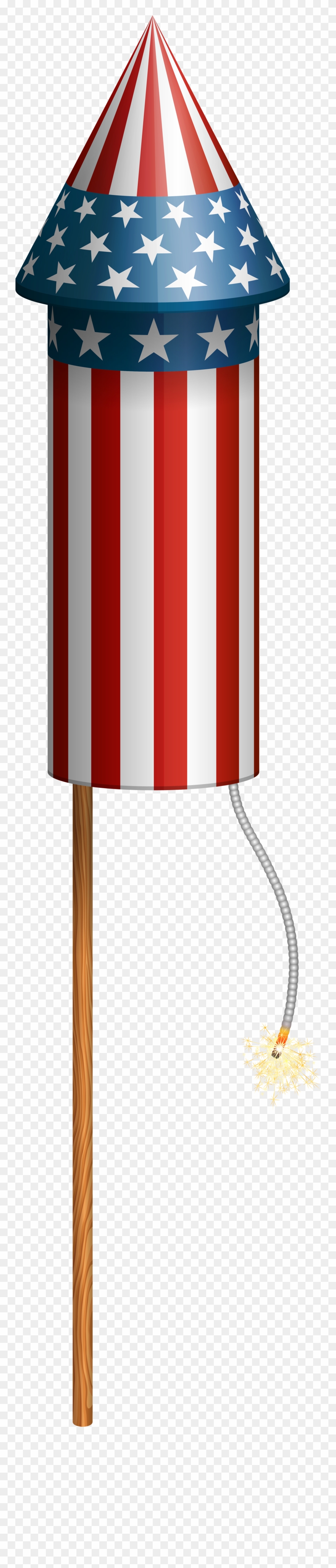 4th Of July Sparkler Transparent Clipart