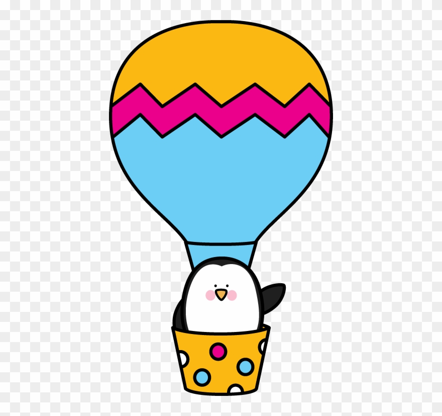 Hot Air Balloon Clipart 4th July - Cute Hot Air Balloon Clip Art - Png Download