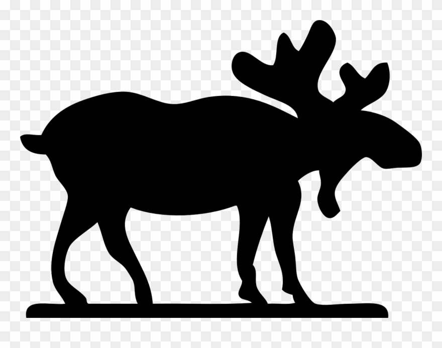 Cartoon Panda Free Images - Moose Clip Art - Png Download