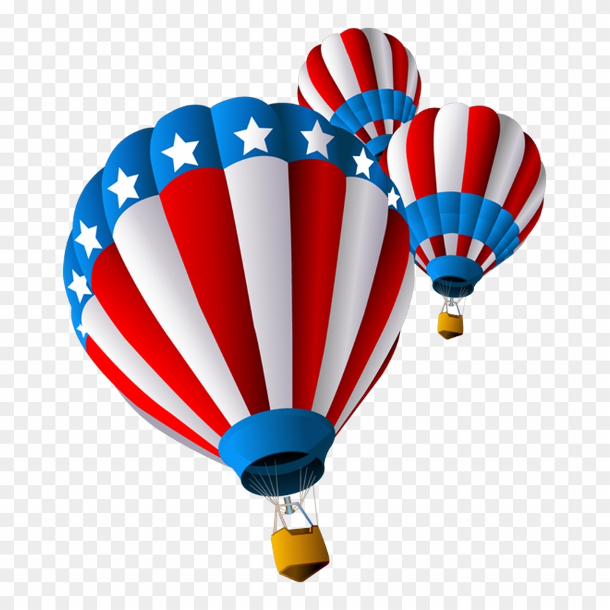 Declaration Of Independence Clipart Public Domain - Hot Air Balloon Ride Clipart - Png Download