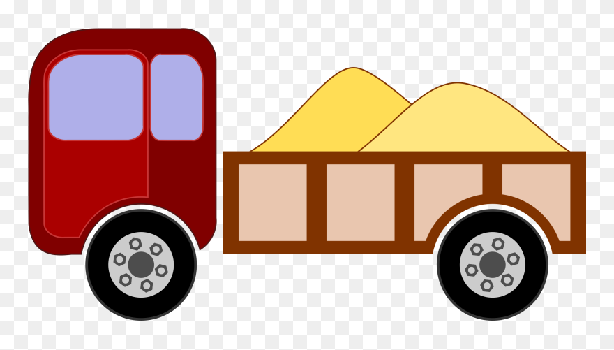 Banner Black And White Stock Clipart At Getdrawings - Caminhão De Areia Png Transparent Png