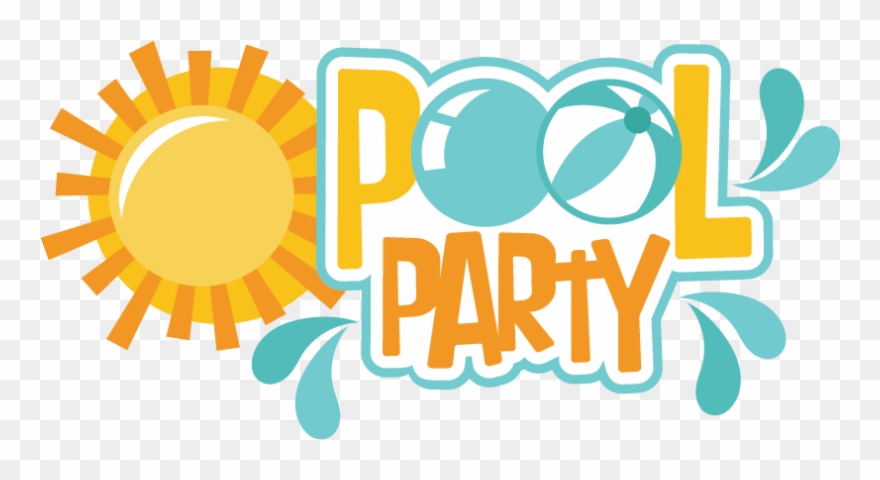 Pool Party Clipart Free Pool Party Download Free Clip - Nome Pool Party Png Transparent Png