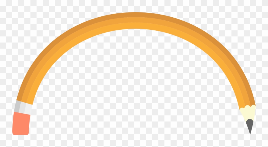 Arch Clipart - Circle Pencil Clip Art - Png Download