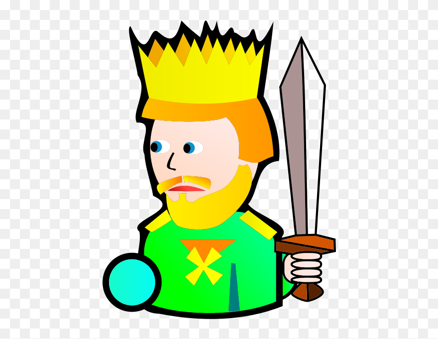 Computer Icons King Playing Card Drawing Roi De Carreau - King Clip Art - Png Download
