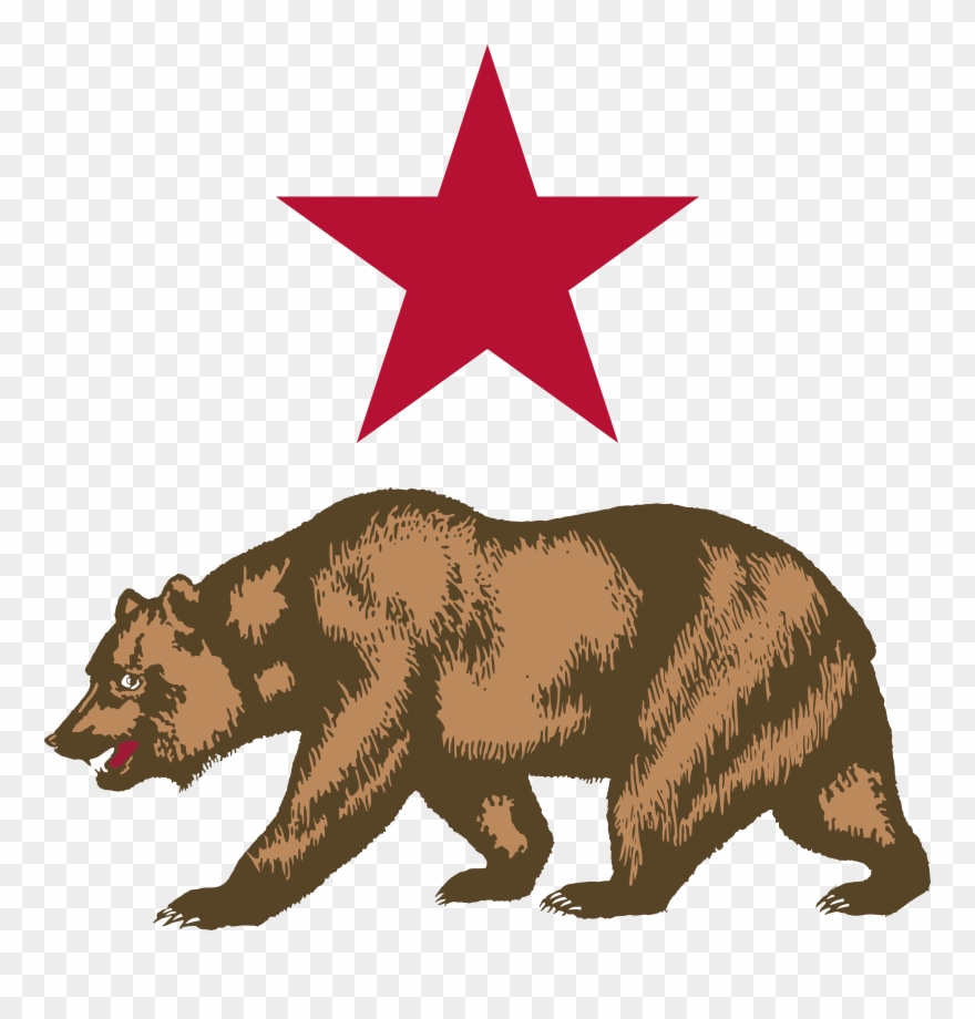 Free Clipart - California Republic - Png Download