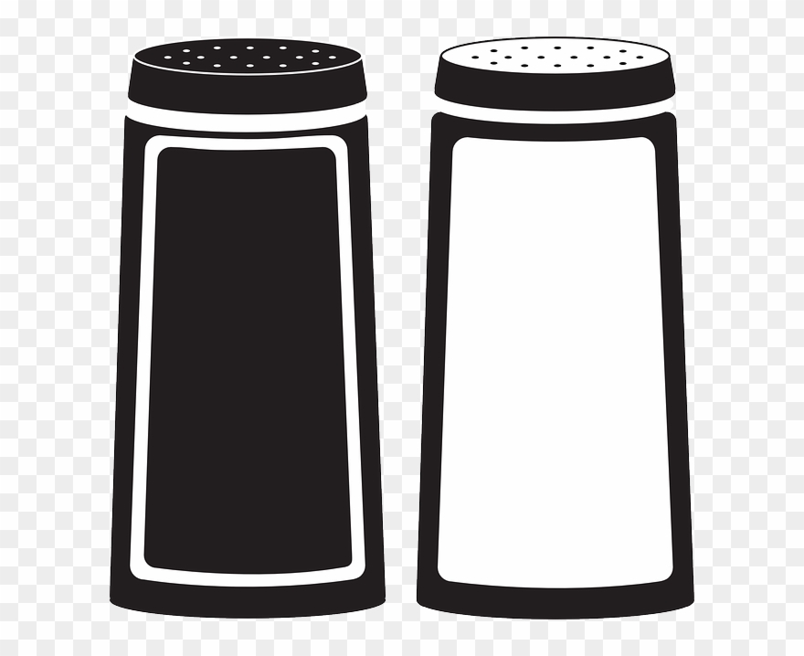 Salt Cliparts - Salt And Pepper Shakers Clipart - Png Download