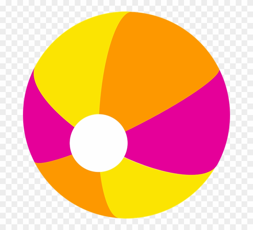 Similar Cliparts - - Beach Ball Cartoon Png Transparent Png