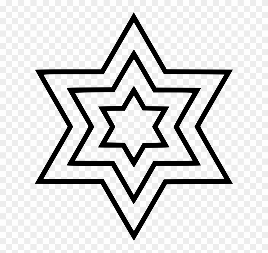 All Photo Png Clipart - Star Of David Knot Transparent Png