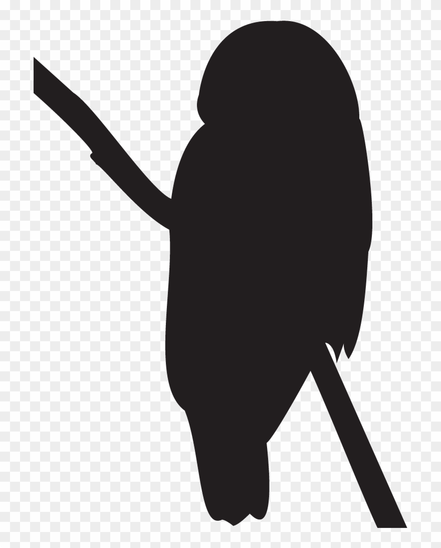 Svg Transparent Owl Images At Getdrawings - Great Gray Owl Silhouette Clipart
