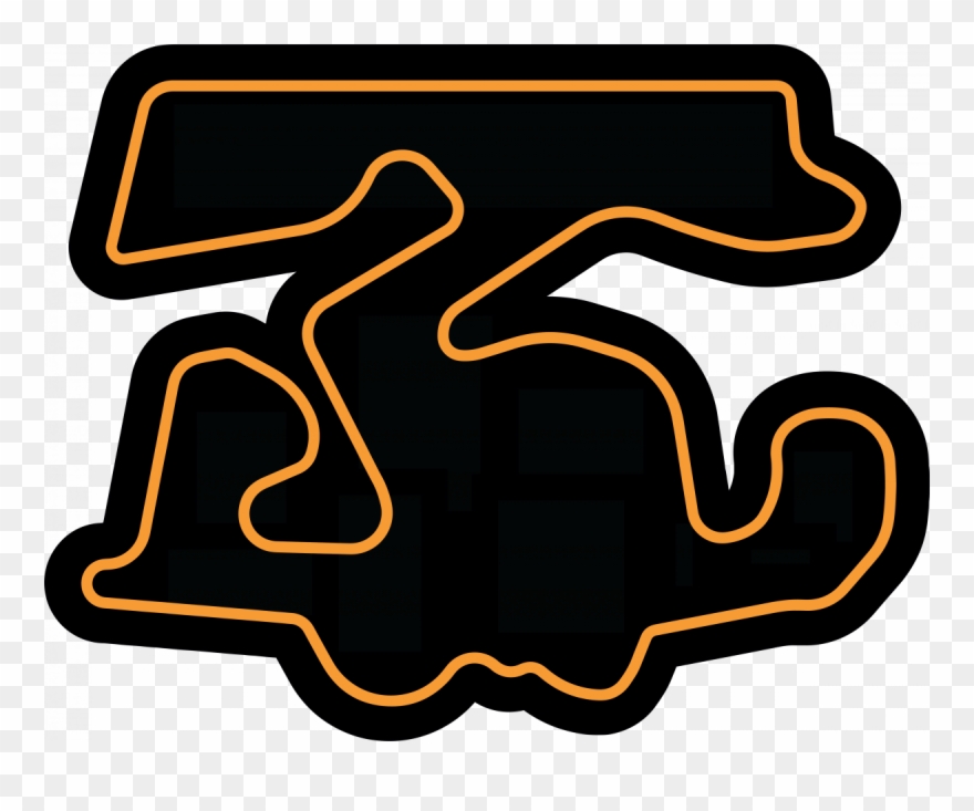 Clip Art Royalty Free Stock Motor Racing Circuit The - Tailem Bend Track Map - Png Download