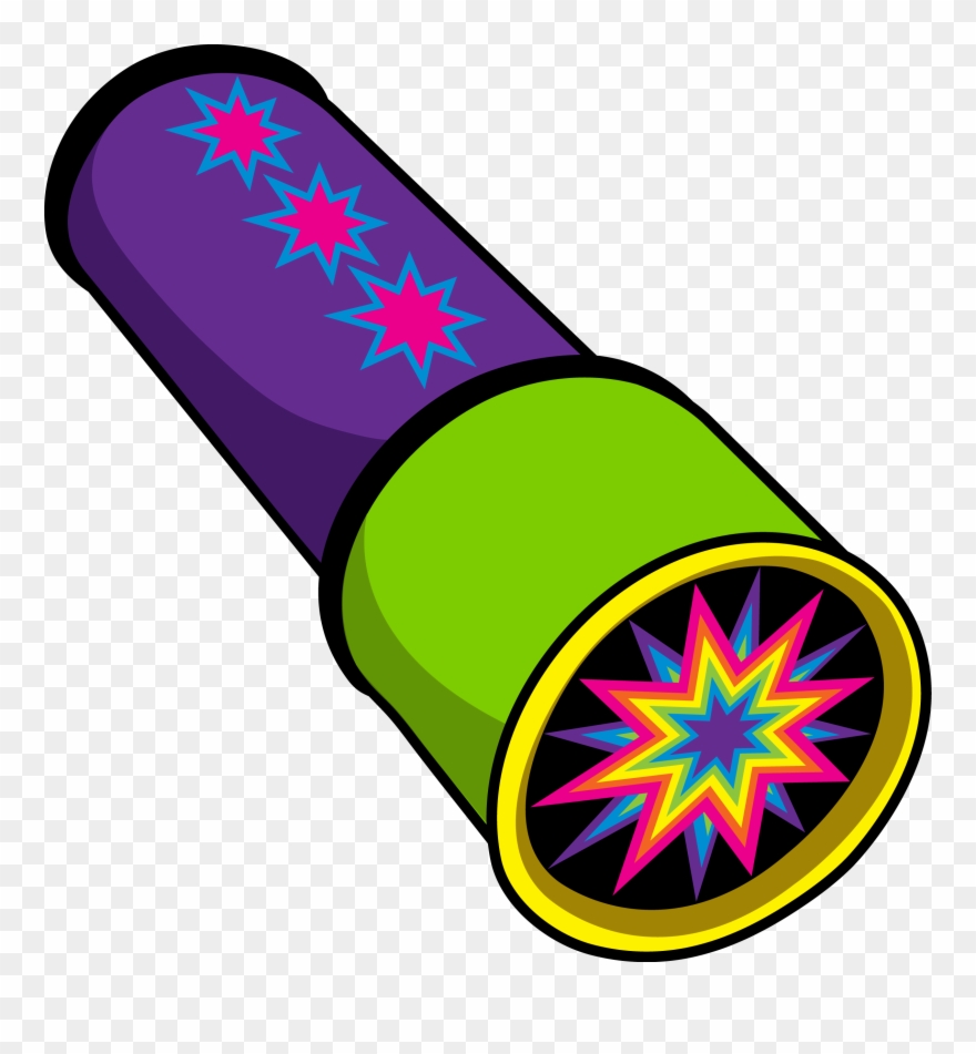 Neon Clip Art - Kaleidoscope Drawing - Png Download